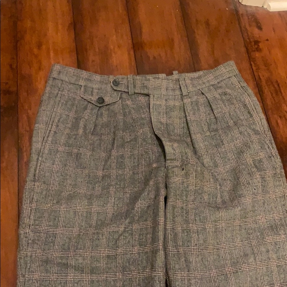 Plaid pants